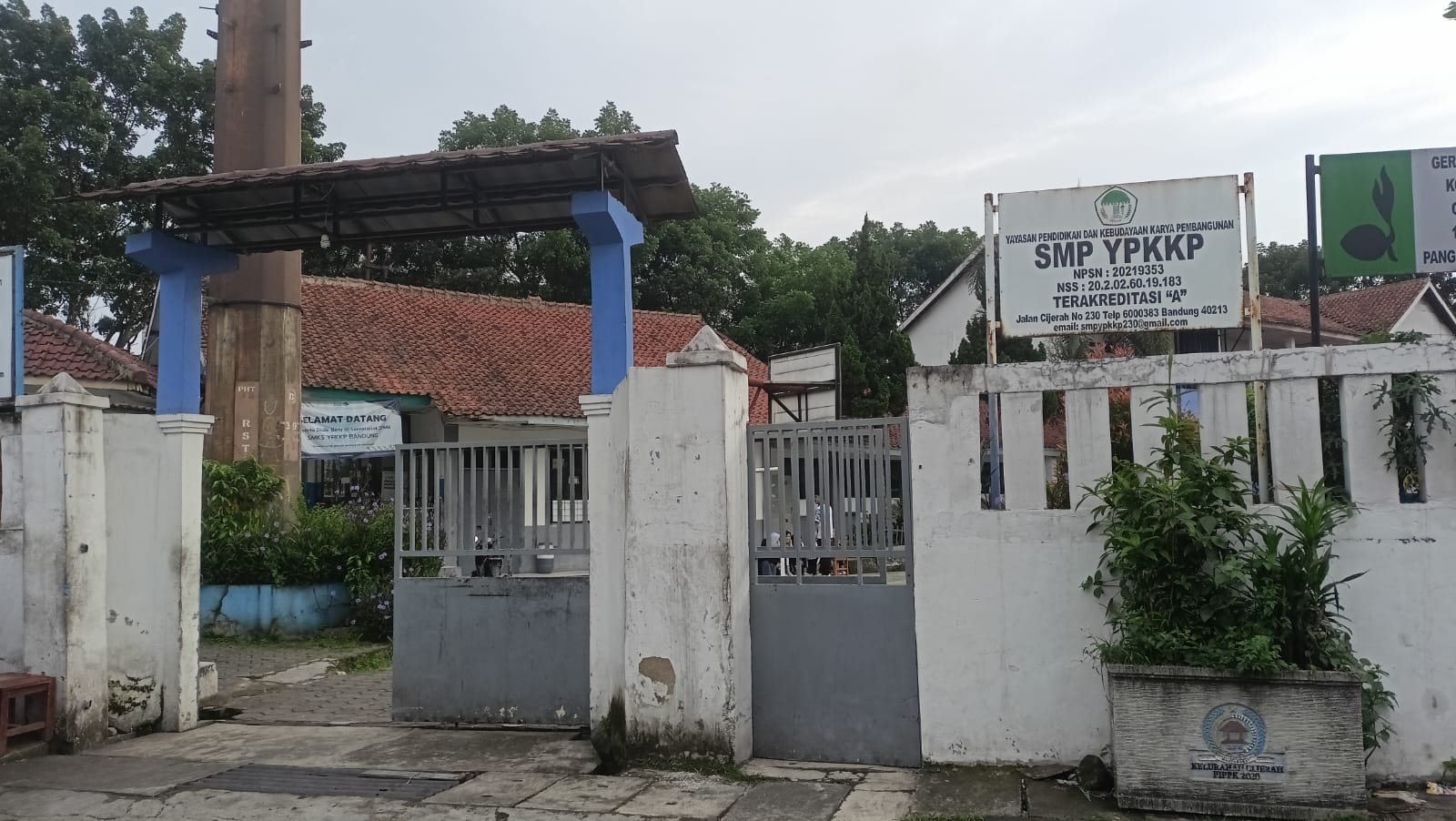 Gerbang Utama Sekolah