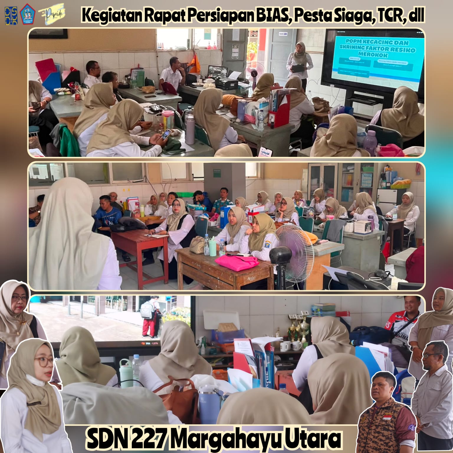 Rapat Koordinasi Persiapan BIAS dengan UPTD Puskesmas Cibolerang