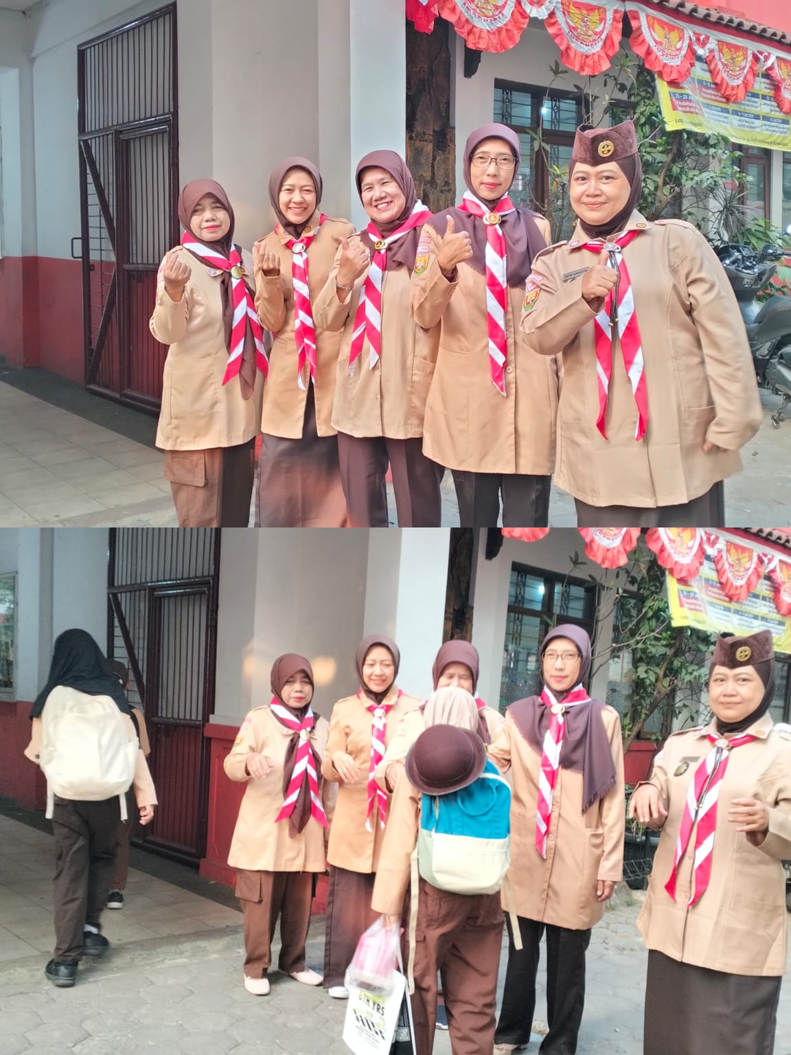 Kegiatan Menyambut Siswa