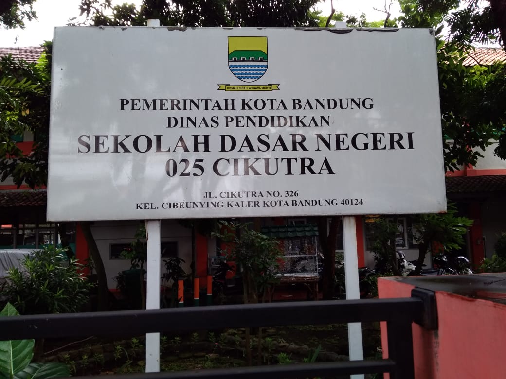 Foto Plang SDN 025 Cikutra Kota Bandung