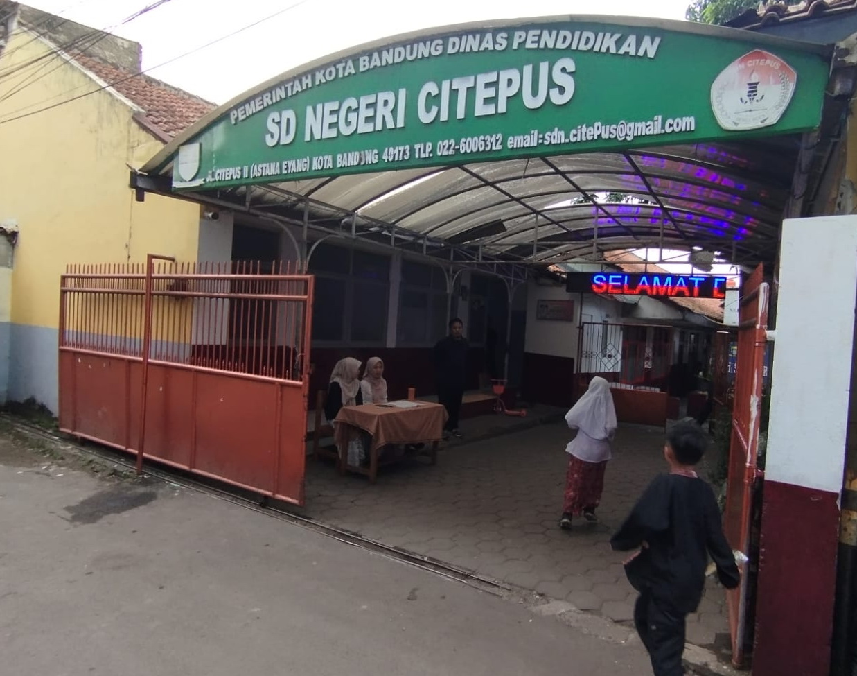 Photo Gerbang Utama SDN 154 Citepus