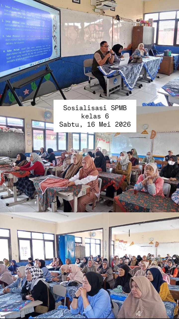 Sosialisasi SPMB Kelas 6 ke SMP Tahun 2026