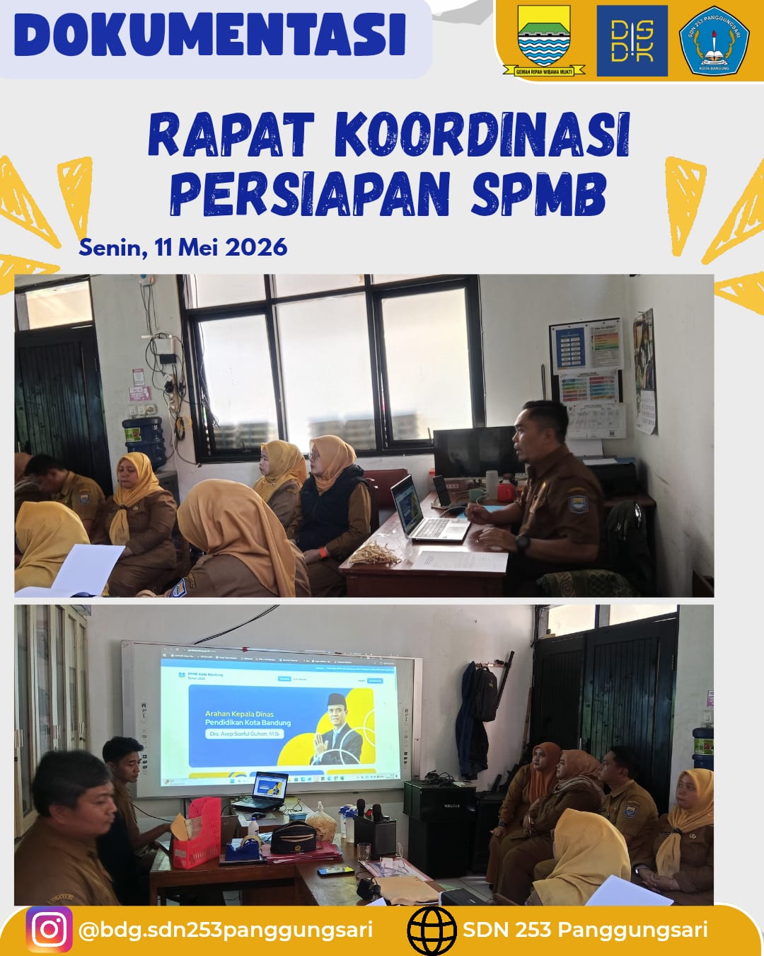 Rapat Kordinasi Persiapan SPMB Tahun 2026