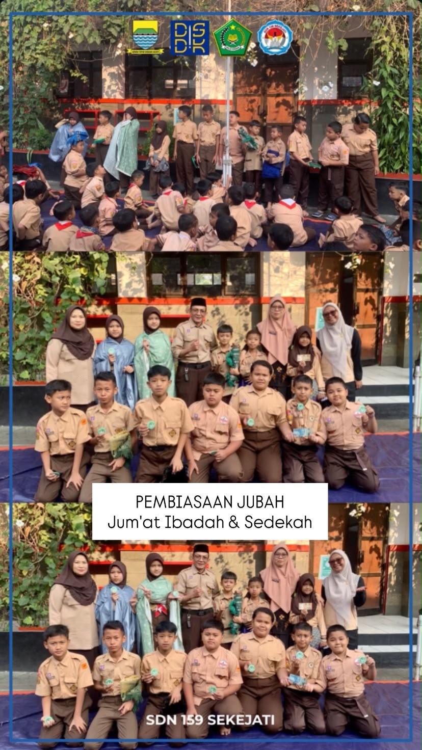 Pembiasaan JUBAH Jum'at Ibadah dan Sedekah