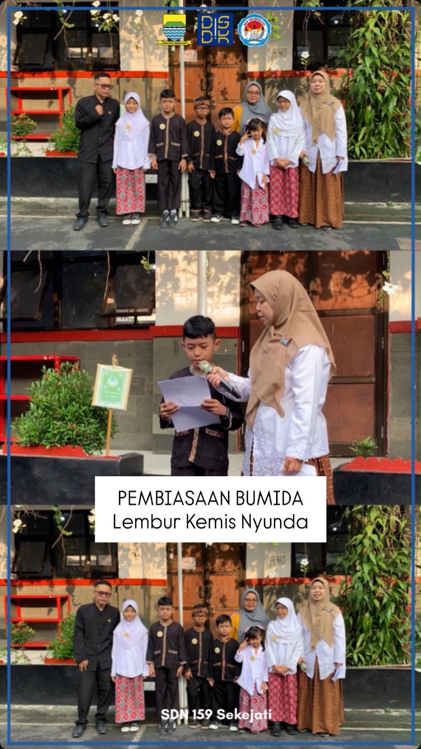 Pembiasaan BUMIDA Lembur Kemis Nyunda
