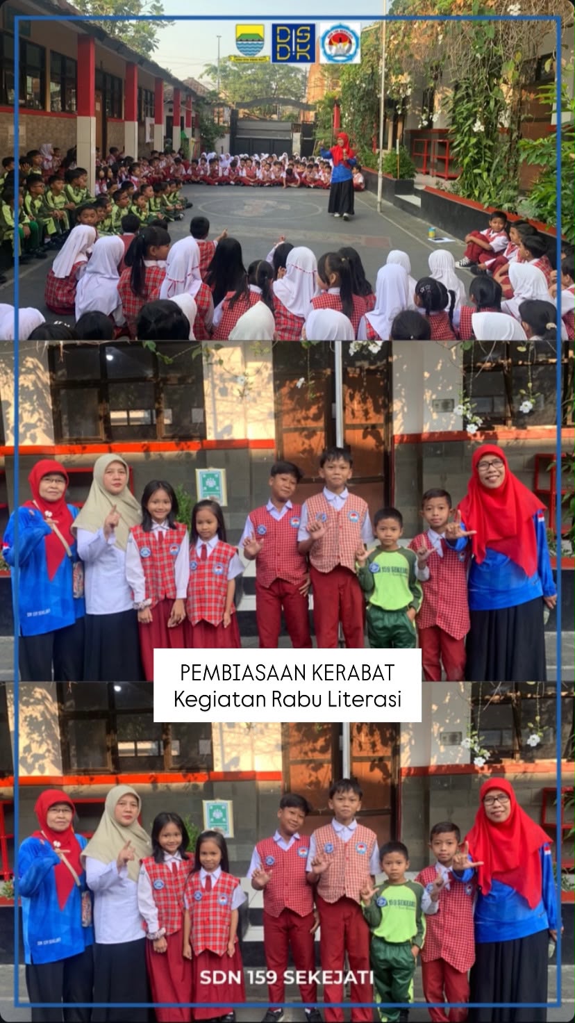 Pembiasaan KERABAT Kegiatan Rabu Literasi