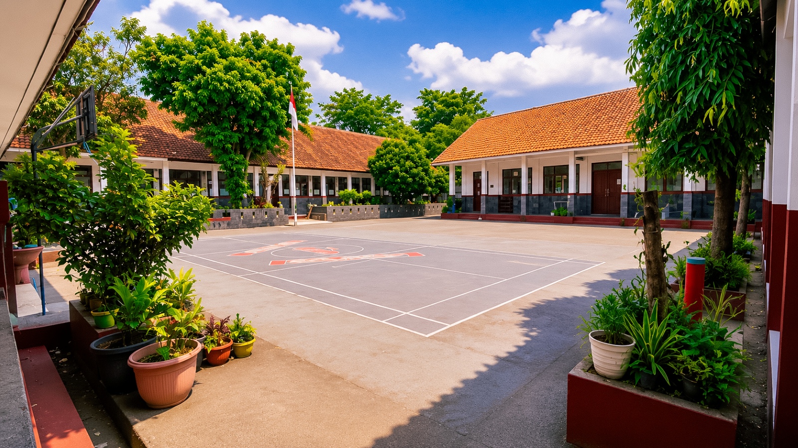 Area Lapangan Sekolah