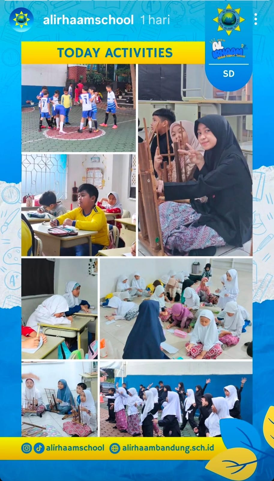 Foto Kegiatan Di SD Al-Irhaam