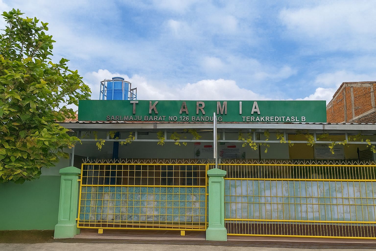 3.GEDUNG UTAMA SEKOLAH TK ARMIA