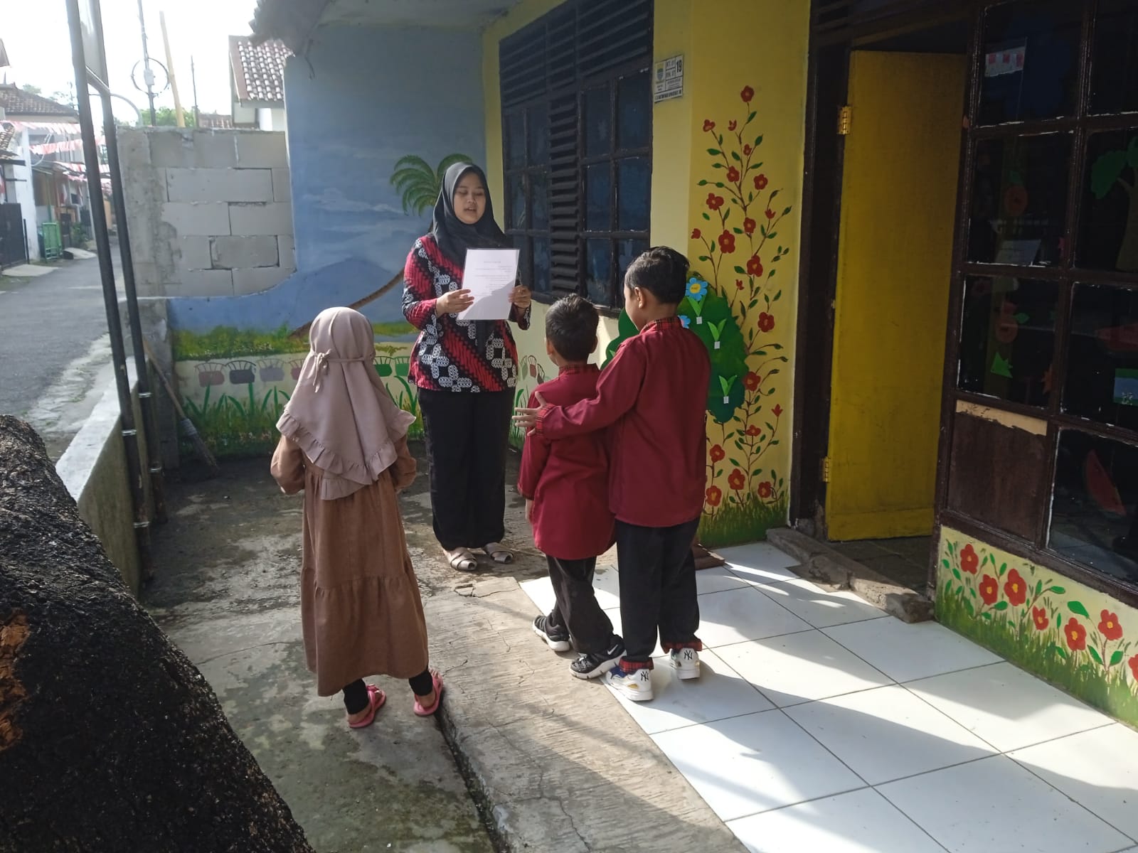 FOTO GERBANG UTAMA SEKOLAH