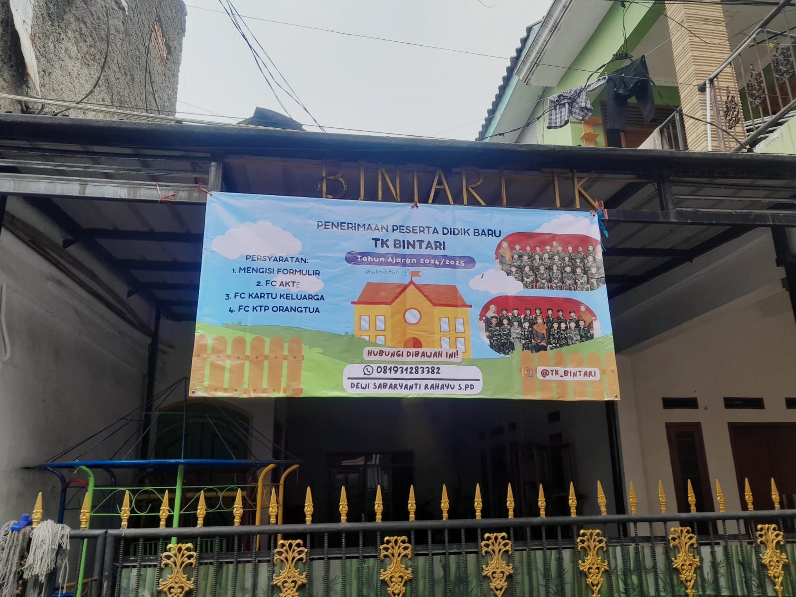 GERBANG UTAMA SEKOLAH