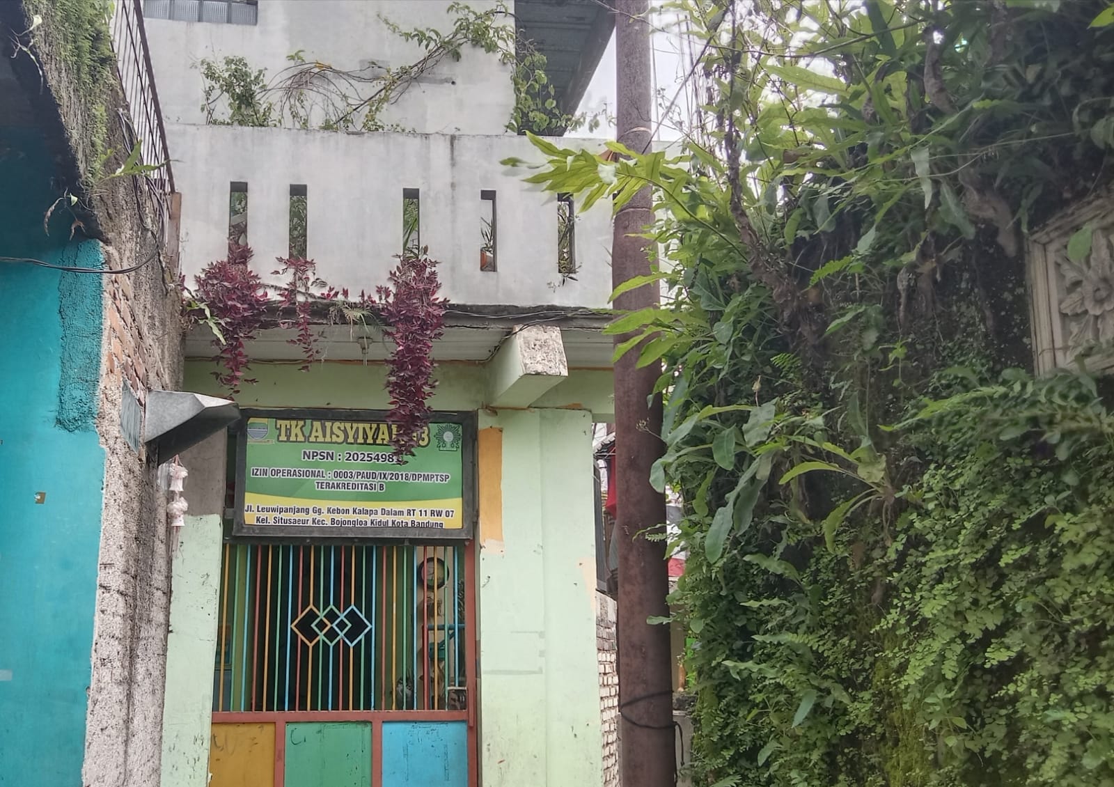 poto gedung utama sekolah