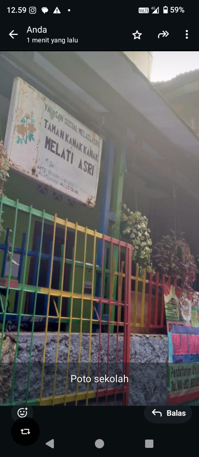 Foto Gerbang utama dan Foto Sekolah