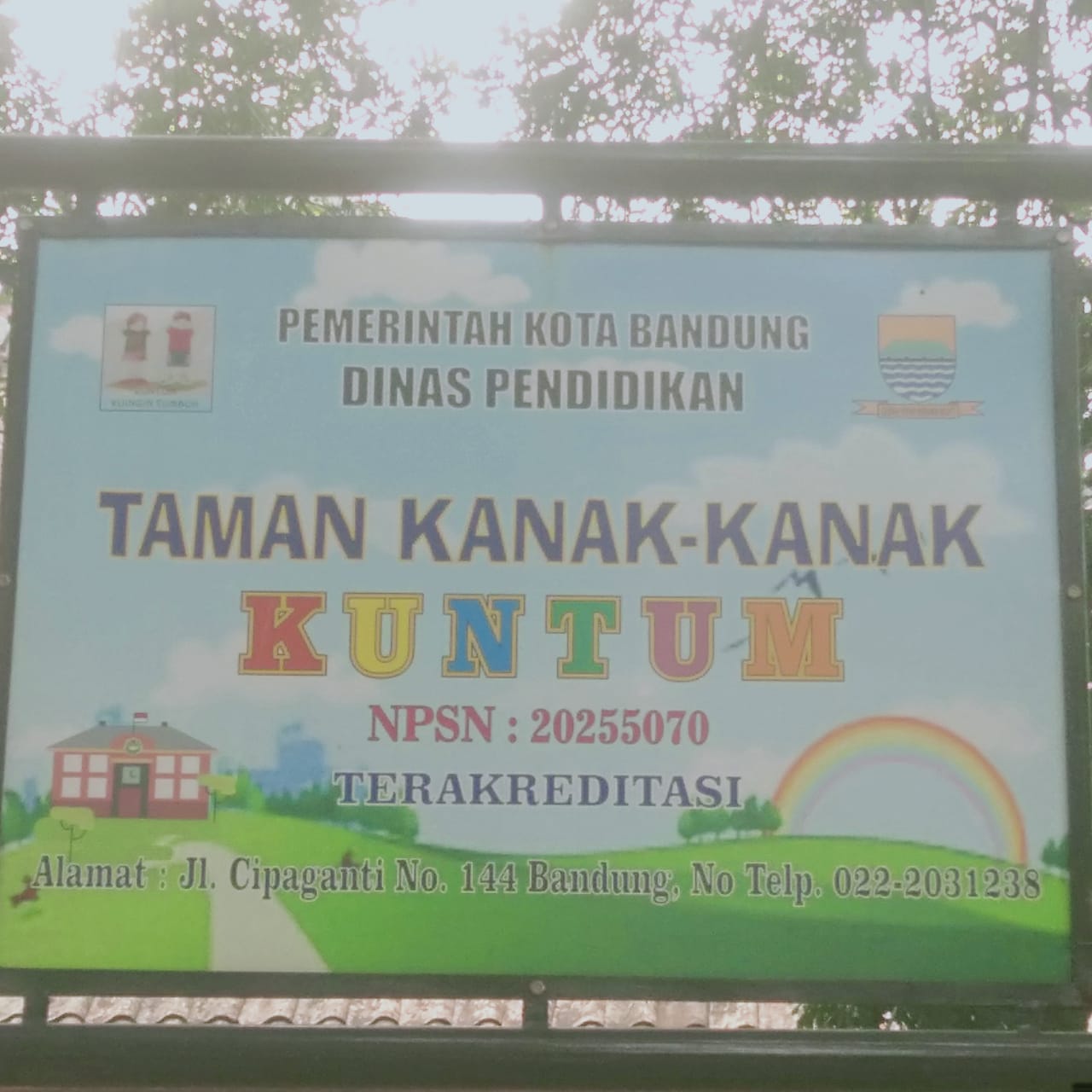 foto plang TK Kuntum