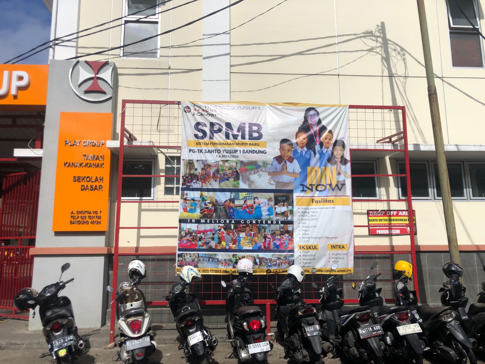 Plang Sekolah PG TK Santo Yusup