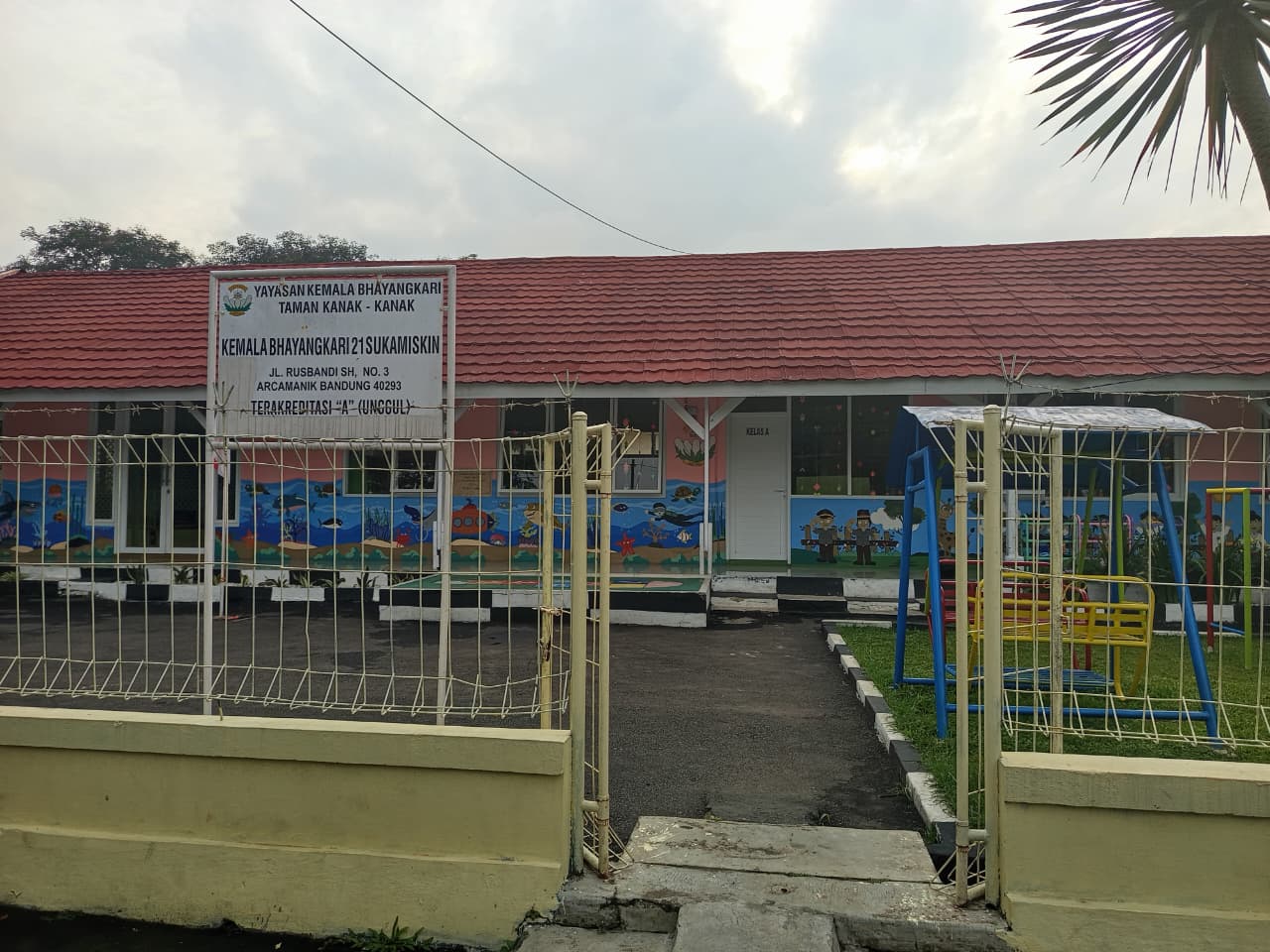 Gedung utama tk kemala Bhayngkari 21