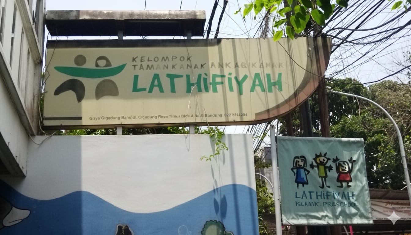 Foto gedung sekolah, foto plang sekolah