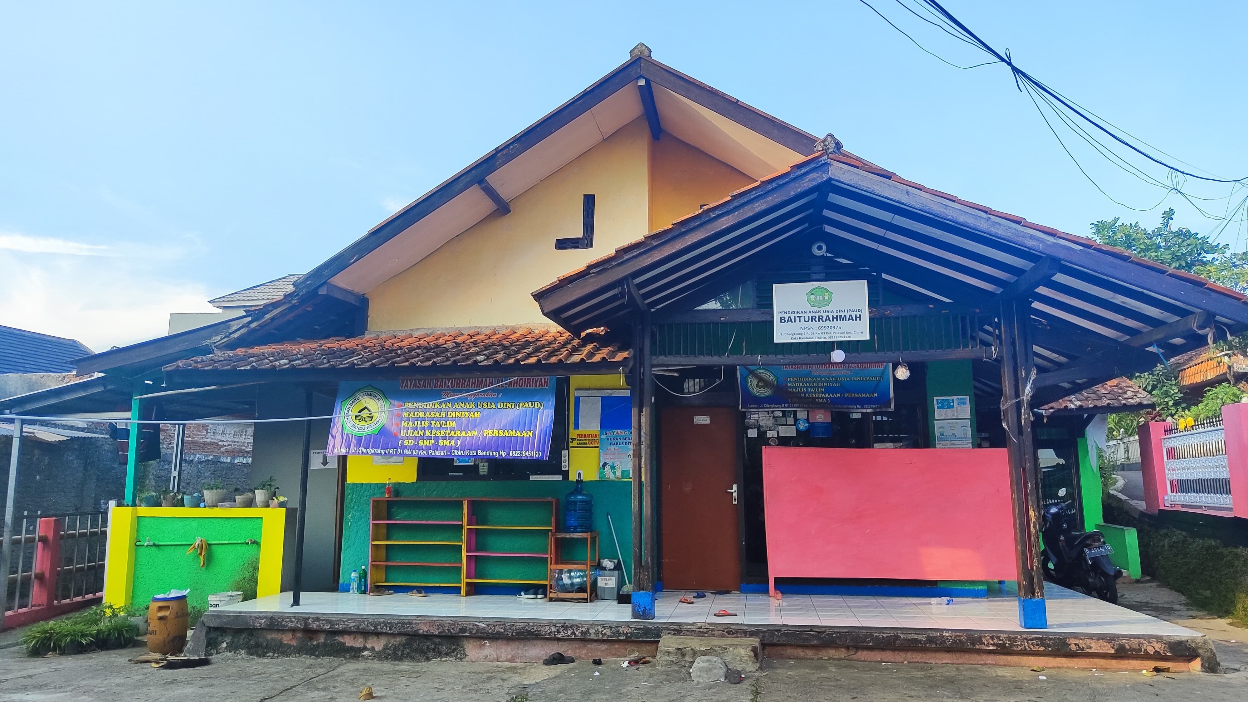 Gedung utama sekolah