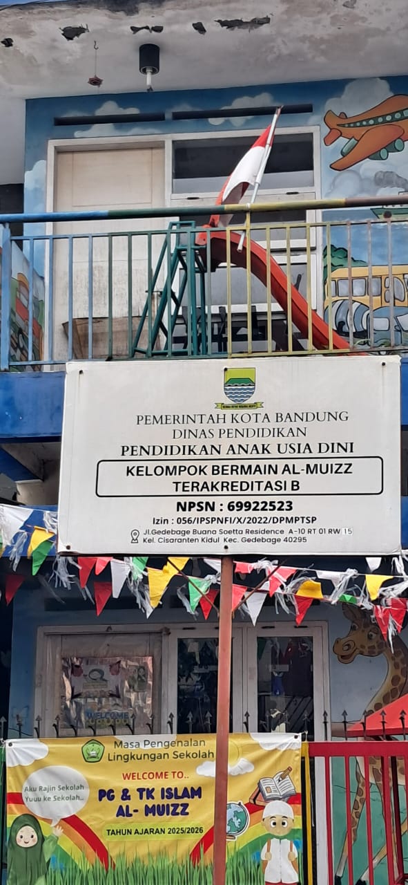 Foto Kegiatan B : Plang Sekolah