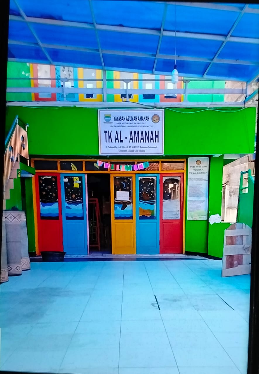 HALAMAN DEPAN SEKOLAH TK AL-AMANAH