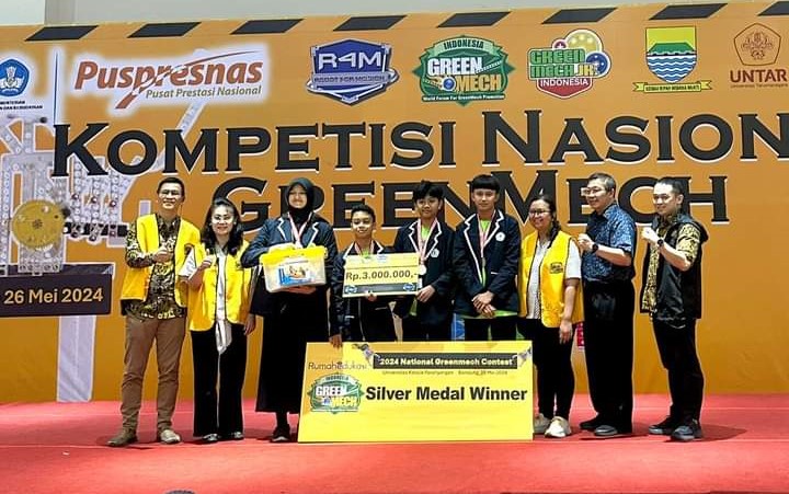 Silver Winner Kompetisi Regional Greenmach di Jakarta, Januari 2024