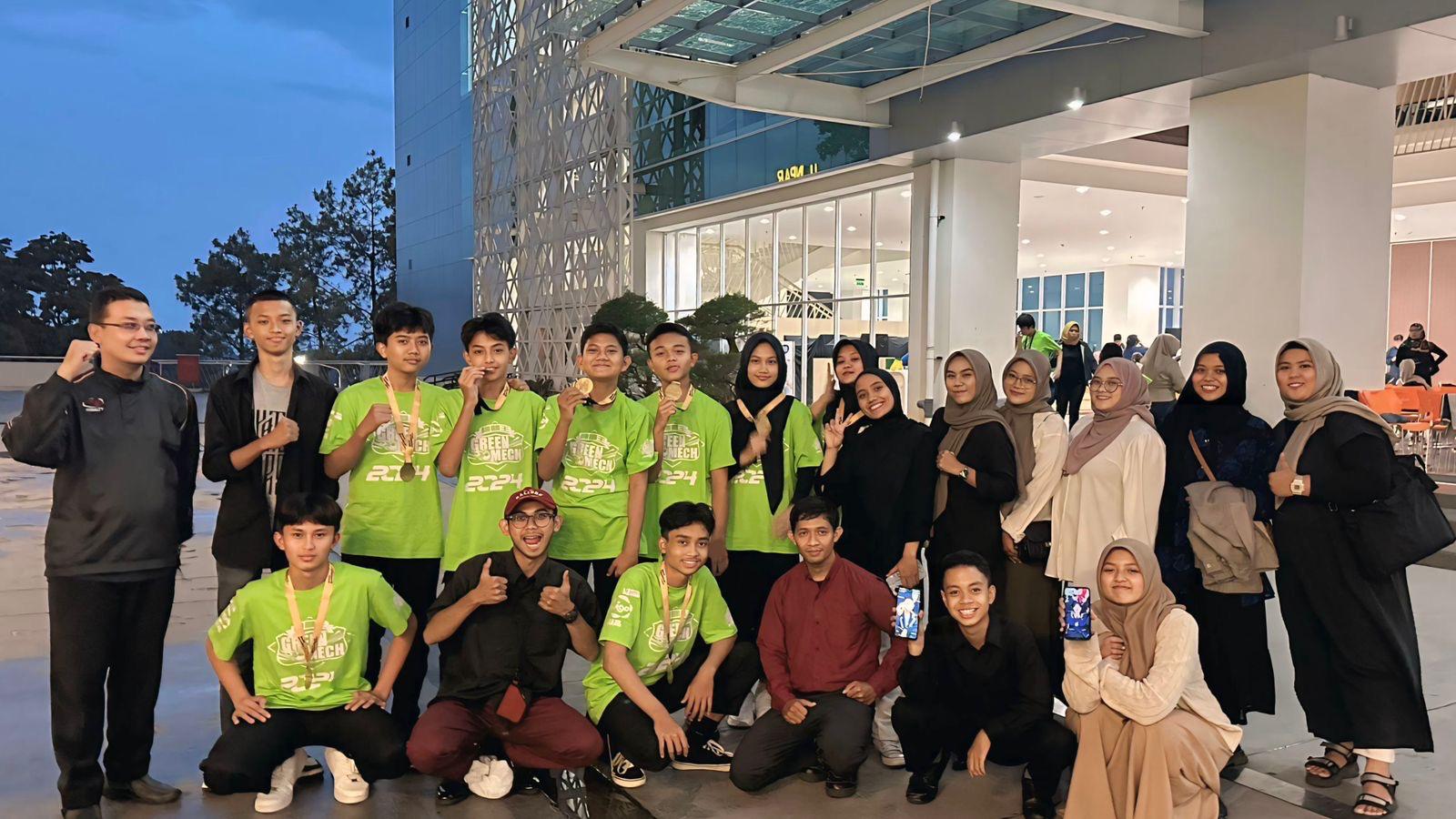 Kegiatan Kompetisi Regional Greenmech (Robotic) 2024