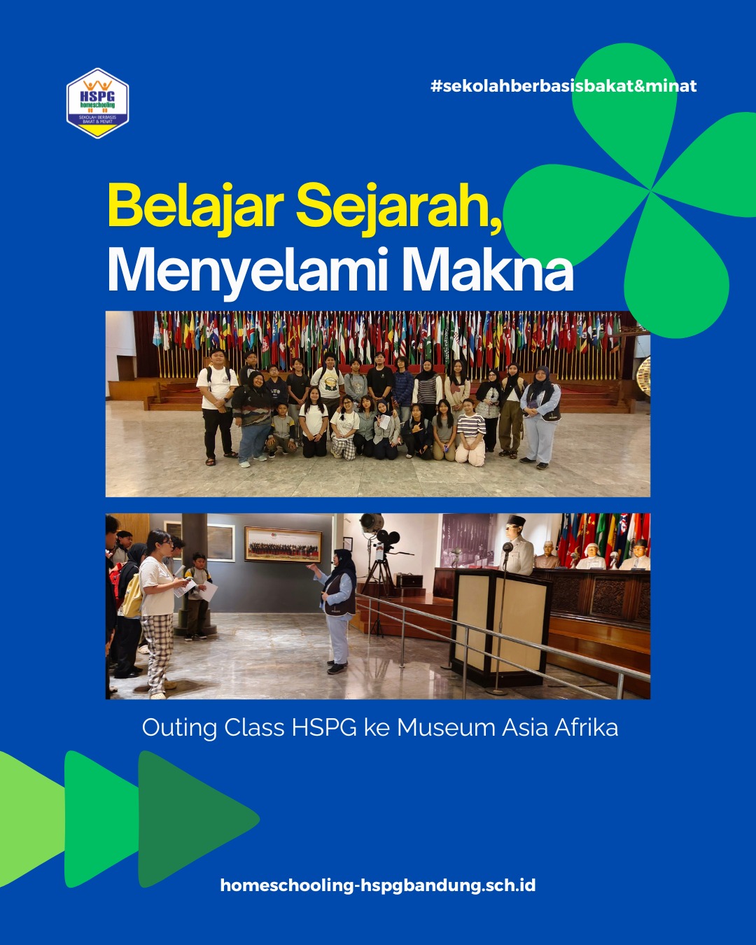Kegiatan Outting class Tingkat SMA matpel Sejarah