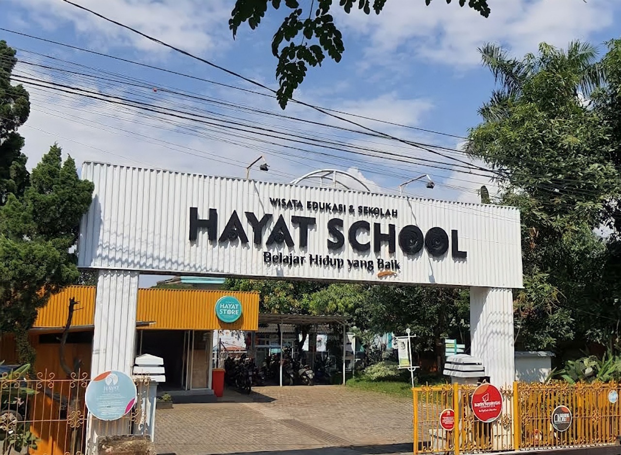 Gerbang Utama dan Plang Hayat